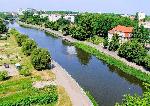 Koobrzeg - rzeka Parsta przepywajca przez miasto
