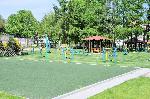 OW RELAKS - teren rekreacyjny: boisko do piki siatkowej (sztuczna trawa), siownia na powietrzu, plac zabaw