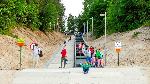 Jastrzbia Góra - nowe zejcie na pla - schody